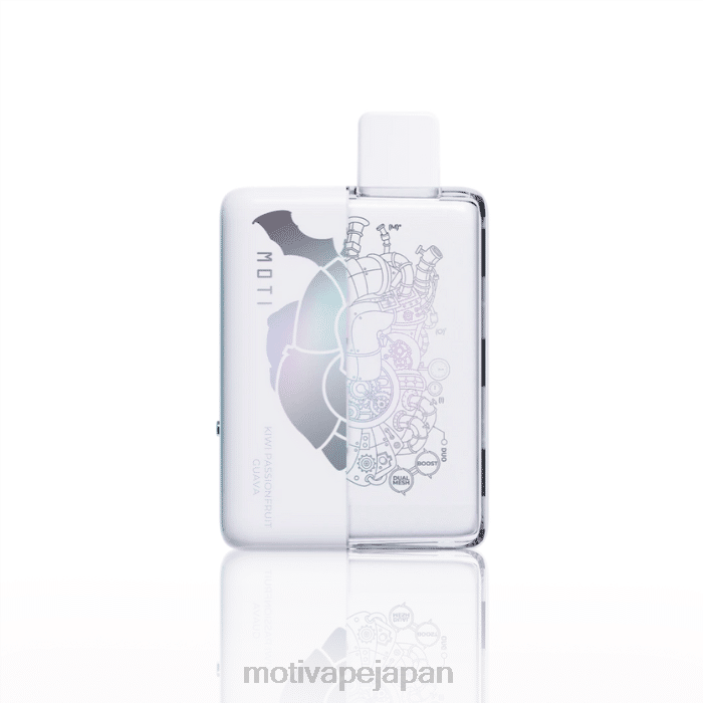 MOTI Duo 9000 個の使い捨て VAPE (5%、9000 パフ) キウイ パッションフルーツ グアバ 60LN73 Moti Japan