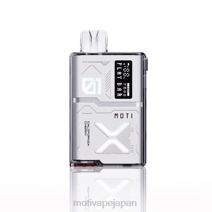 MOTI Play Bar 7500 個の使い捨て VAPE (5%、7500 パフ) カリフォルニアチェリー 60LN61 Moti Vape Japan