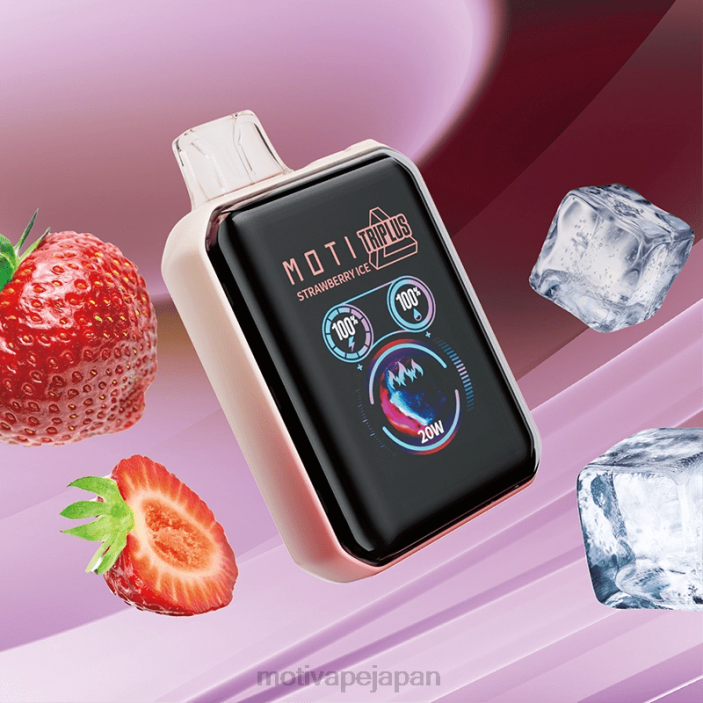 MOTI Triplus 20,000 個の使い捨て VAPE (5%、20,000 パフ) マイアミミント 60LN5 Moti Vape Pods Japan