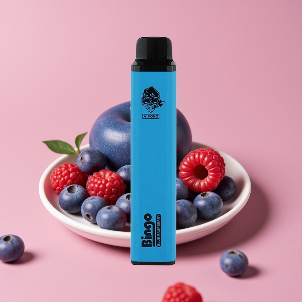 Aivono AIM BINGO 4000パフ ブルーレーズベリー 1000mAh 10mL