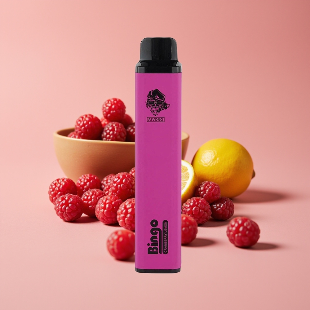 Aivono AIM BINGO 4000パフ クランベリーレモン 10mL 1000mAh