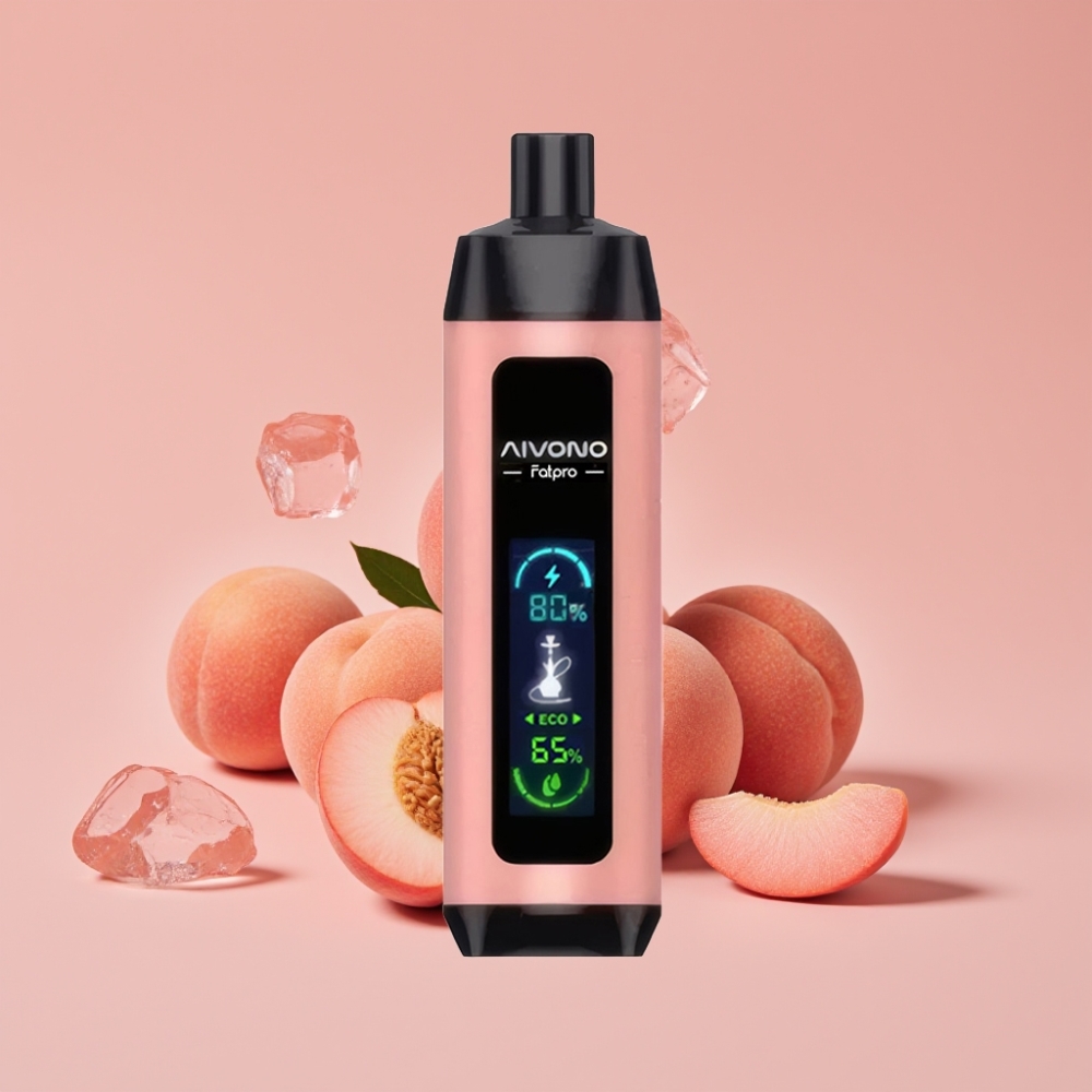 Aivono AIM FATPRO 22000 ピーチアイス 28ml 600mAh