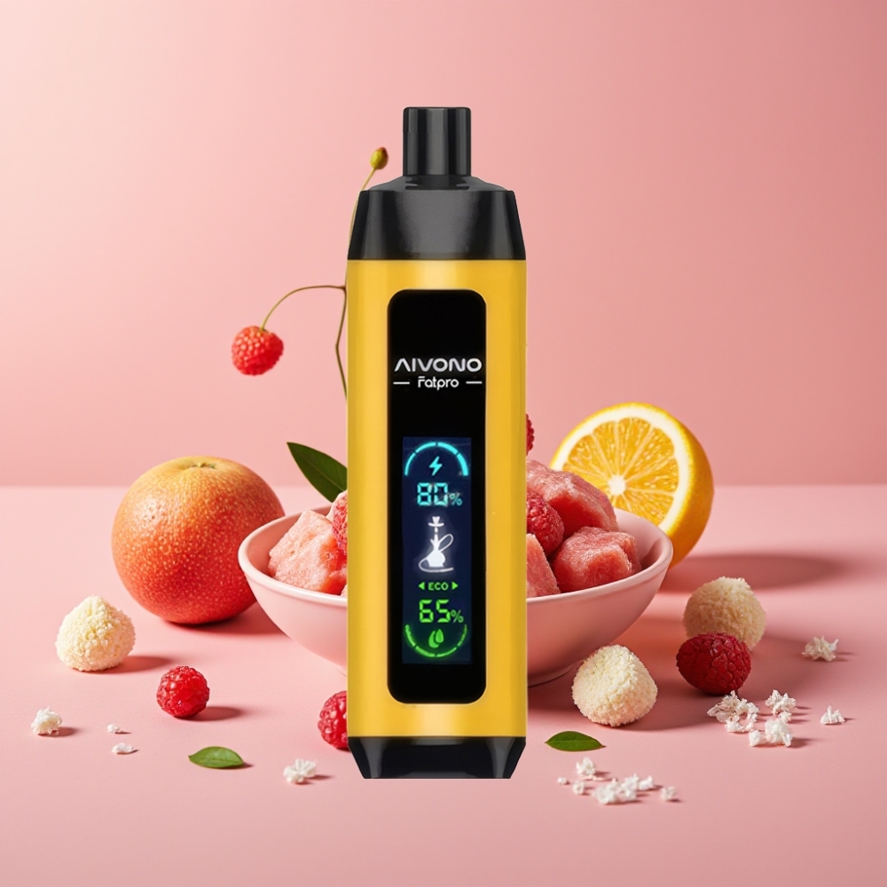 Aivono AIM FATPRO 22000パフス 28ml リキッド ルッシュアイス