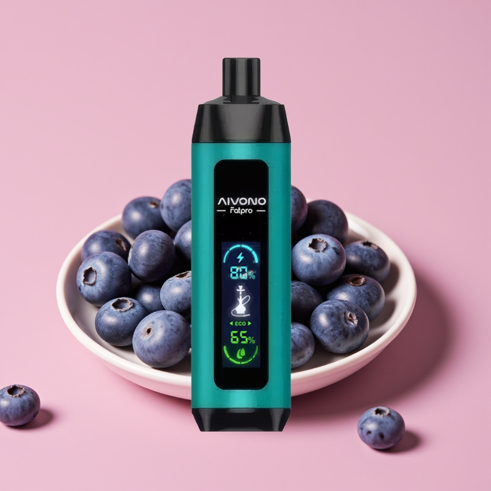 Aivono AIM FATPRO 22000 Puffs ブルーベリーガン 28ml 600mah