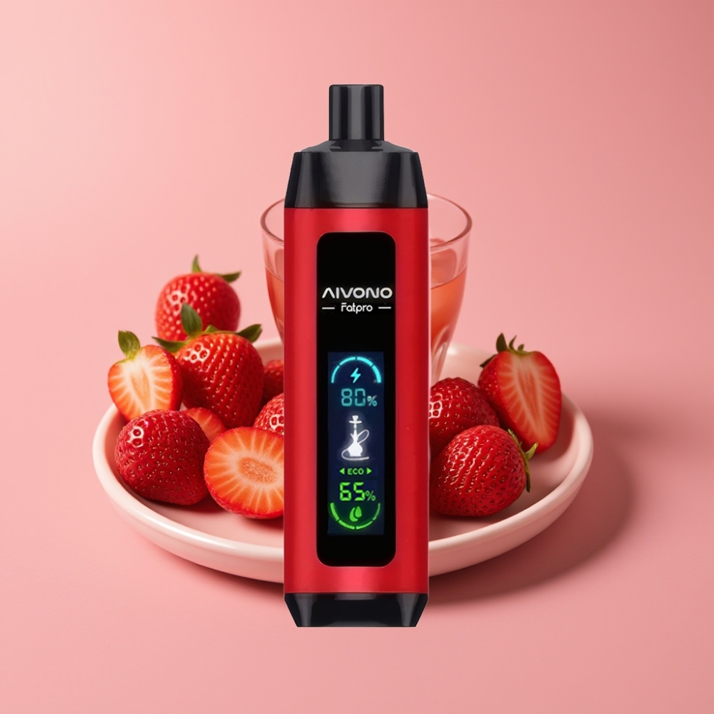 Aivono AIM FATPRO 22000 Puffs ストロベリーパンチ 28ml 600mah