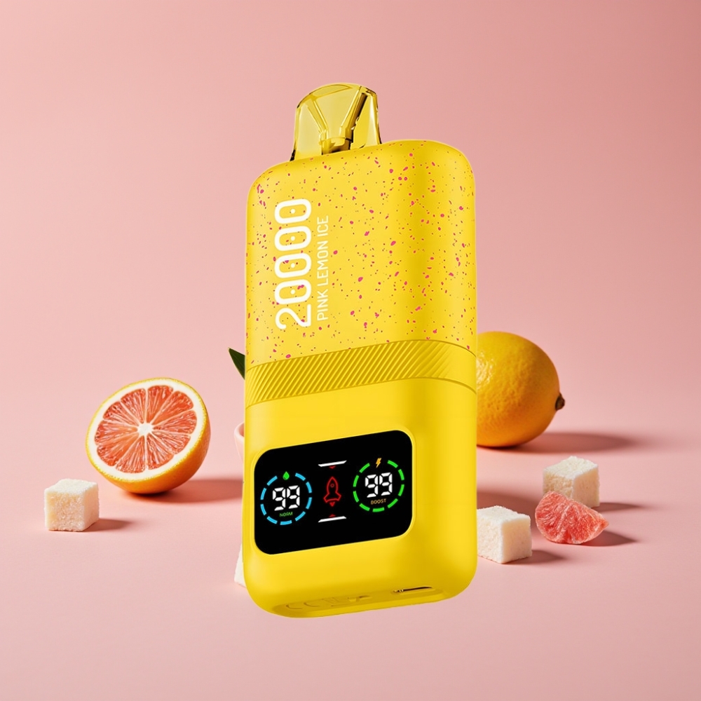 Aivono AIM MAGIC 20000 Puffs ピンクレモンアイス Type-C充電