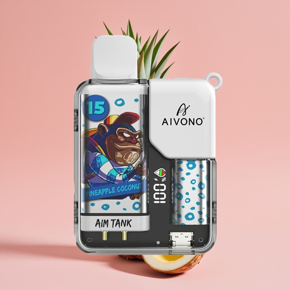 Aivono AIM-TANK 9500 Puffs 18ml パイナップルココナッツ