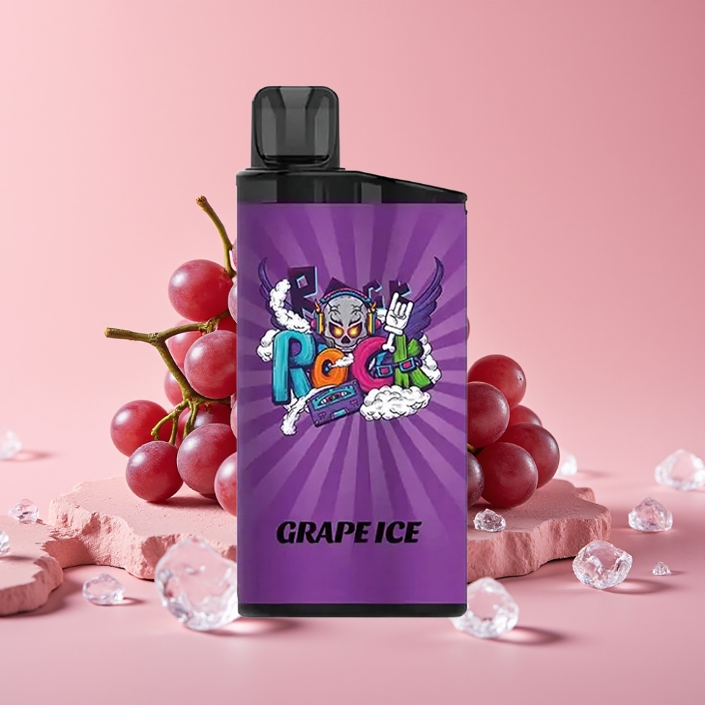 IGET Bar 3500 Puffs グレープアイス 1400mAh 1.2オームメッシュコイル