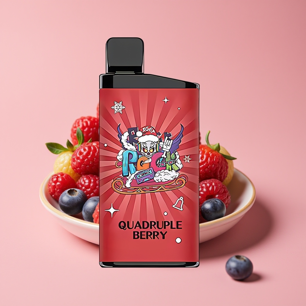 IGET Bar 3500 Puffs クワドルベリー 1400mAh