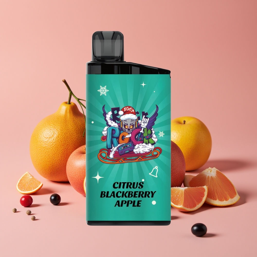 IGET Bar 3500 Puffs シトラスブラックベリーアップル 1400mAh