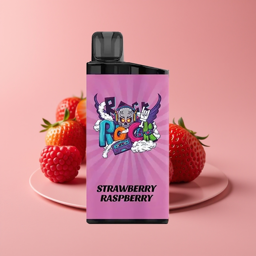 IGET Bar 3500 Puffs Strawberry Raspberry 1.2 Ohm Mesh Coil 1400mAh