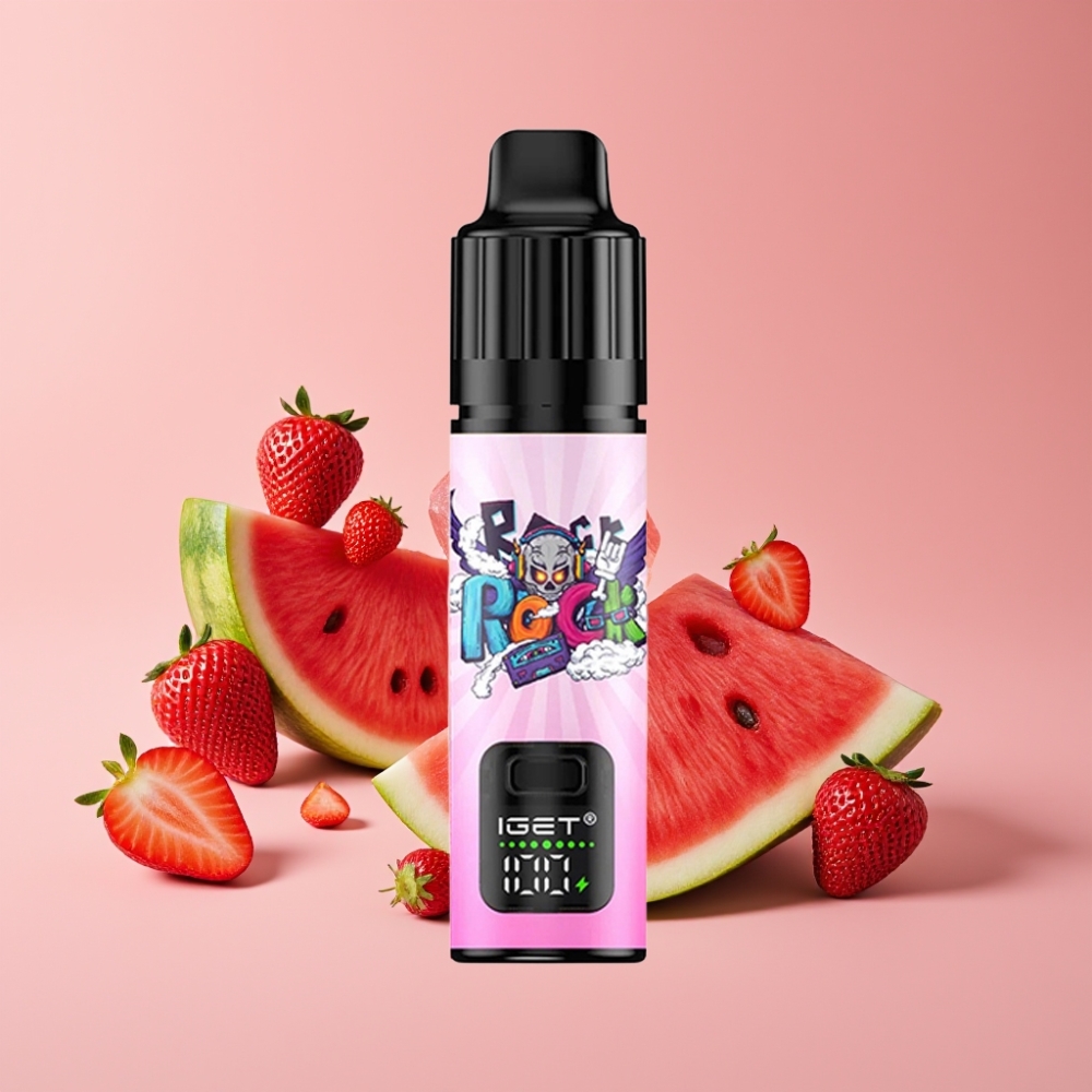 IGET BAR PLUS S3 POD 10000パフ 18ml ストロベリーワーターメロンアイス