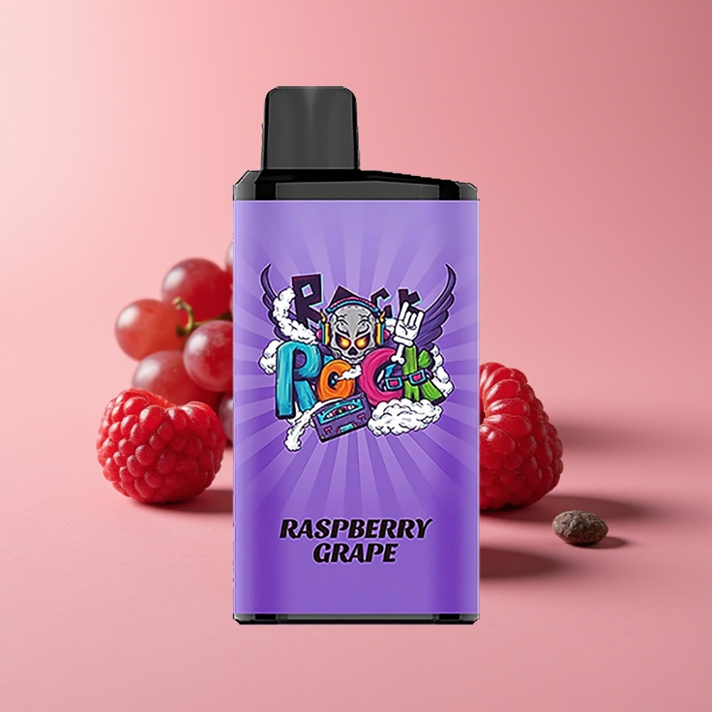 IGET Bar Pro 10000パフ ラズベリーグレープ 2000mAh 1.2オームメッシュコイル