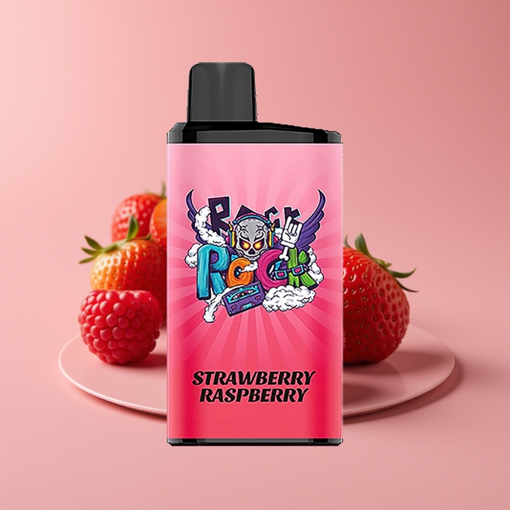 IGET Bar Pro 10000 Puffs ストロベリーレーズベリー 2000mAh 1.2Ωメッシュコイル