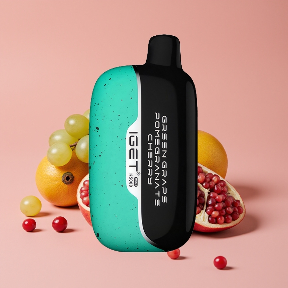 IGET Moon K5000 グリーングレープザクロチェリー 5000パフ PC