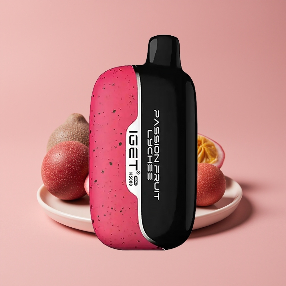 IGET Moon K5000パッフ パッションフルーツライチ PC素材 5000パッフ