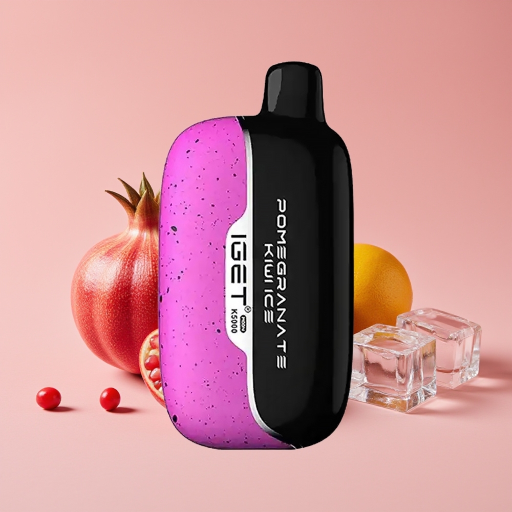 IGET Moon K5000 Puffs ザクロキウイアイス 5000パフ PC