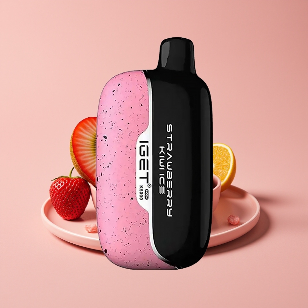 IGET Moon K5000 Puffs ストロベリーキウアイス 81.5g 1.35オームメッシュコイル