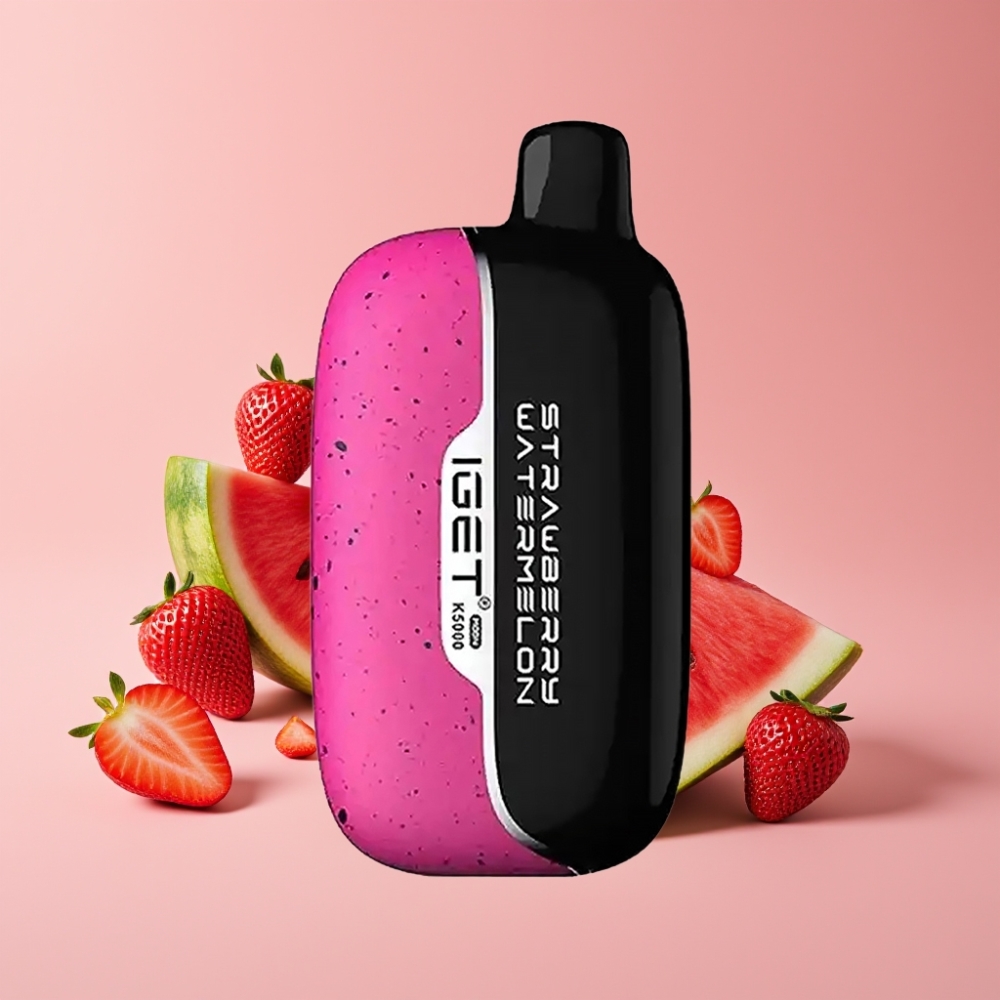 IGET Moon K5000 Puffs ストロベリーワーターメロンアイス 81.5g