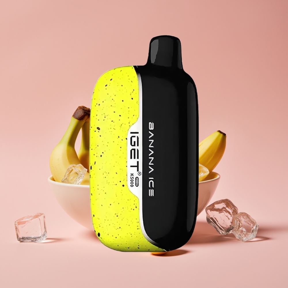 IGET Moon K5000 Puffs バナナアイス 81.5g PC
