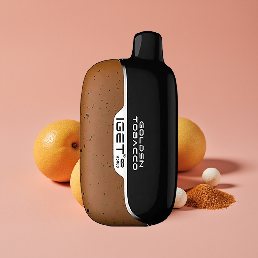 IGET Moon K5000 Puffs ゴールデンタバコ 81.5g PC