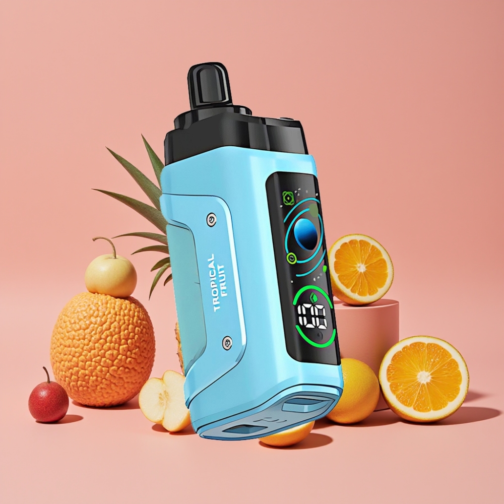 Razz Bar 45000 Puffs トロピカルフルーツ 650mAh Type-C充電